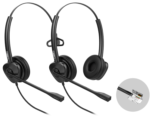 Casque filaire RJ9 HT301/HT302