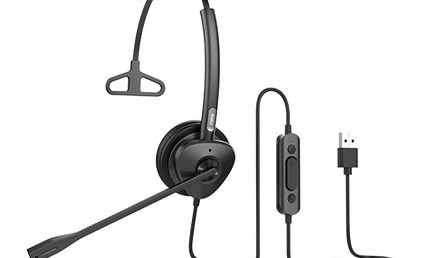 Casque filaire USB HT301-U/HT302-U