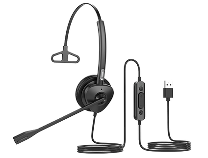 Casque filaire USB HT301-U/HT302-U