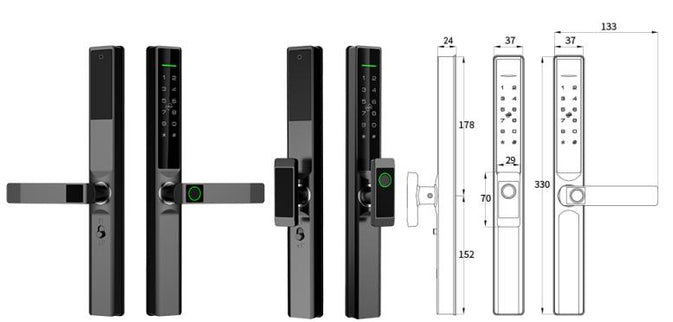 Serrure Smart SN-S610