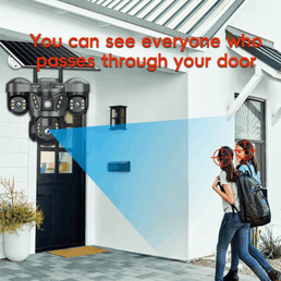 Caméra solaire V380 pro