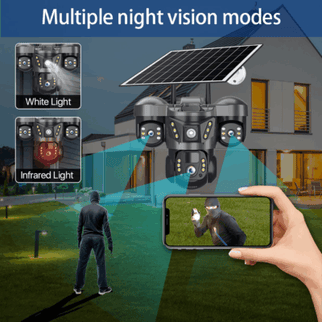 Caméra solaire V380 pro