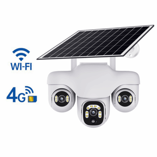Caméra solaire V380 pro Blanc