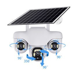 Caméra solaire V380 pro Blanc