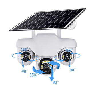Caméra solaire V380 pro Blanc