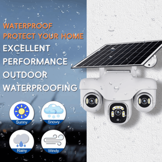 Caméra solaire V380 pro Blanc