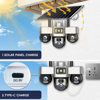Caméra solaire V380 pro ET380GP