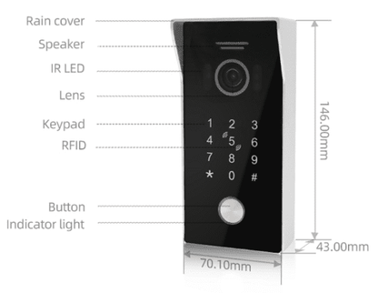 Visiophone autonome