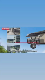 Caméra solaire V380 pro