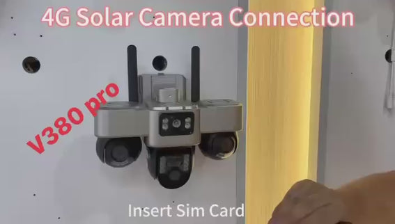 Caméra solaire V380 pro ET380GP